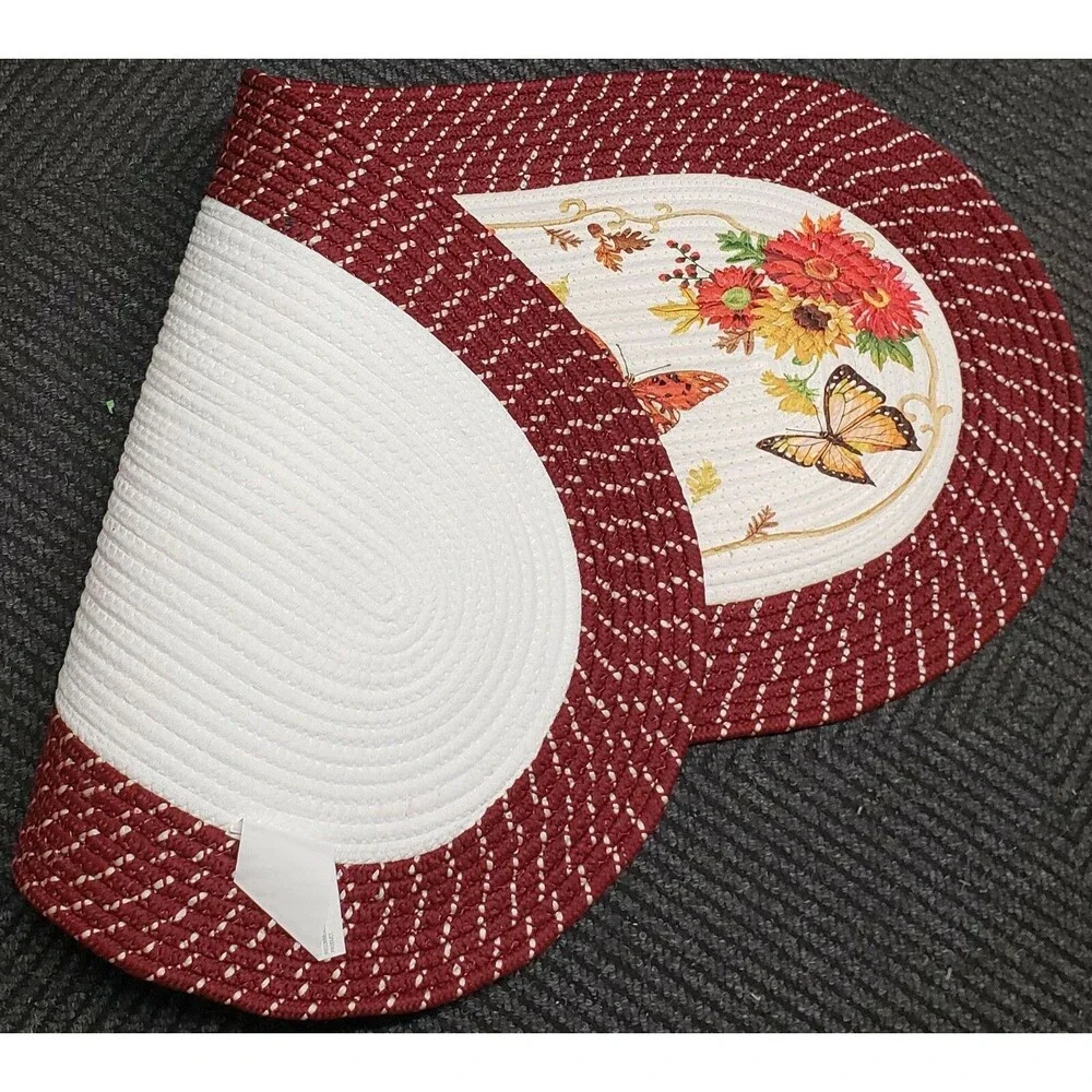 X-Large Oval Braided Kitchen Runner Rug (20